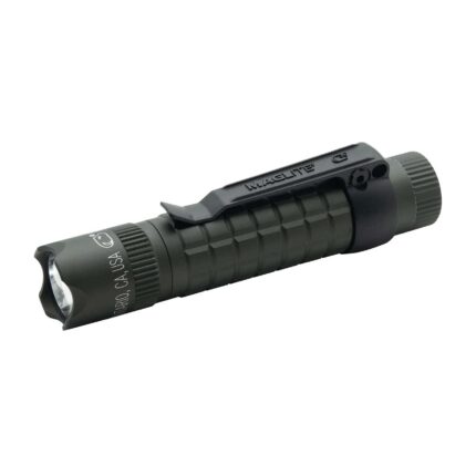 MAGLITE MAG-TAC CR123 LED Flashlight Crowned Bezel – Foliage Green